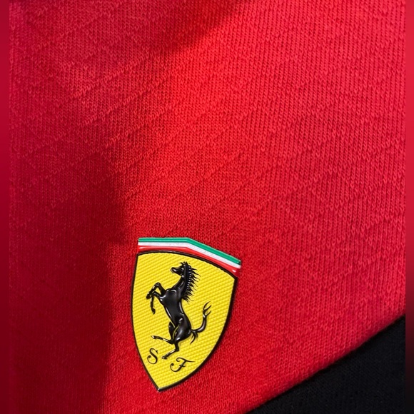 Boys Puma Ferrari Race MCS Sweat Jacket, US size XS, UK 5-6Years - Picture 2 of 5